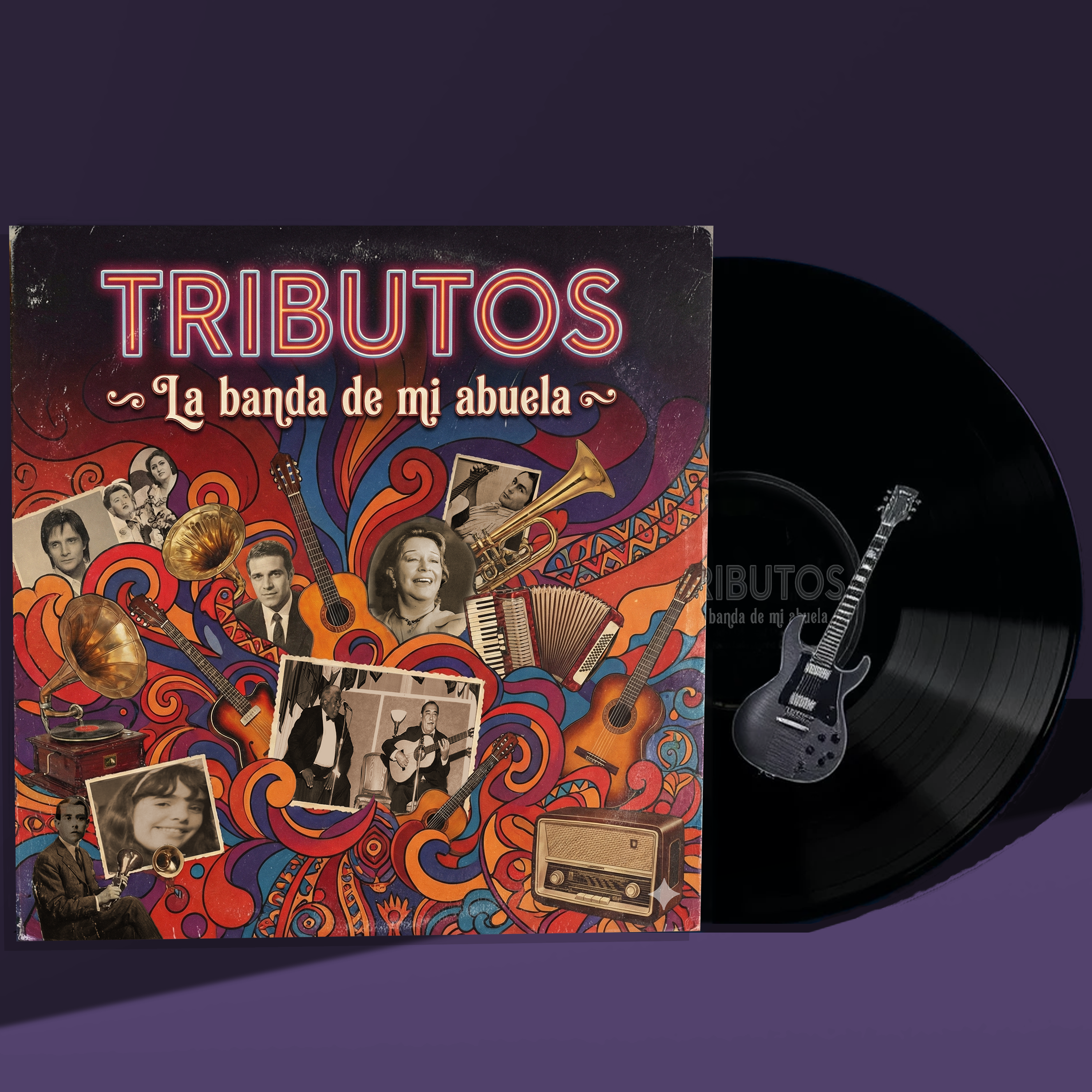 Portada del álbum Tributos