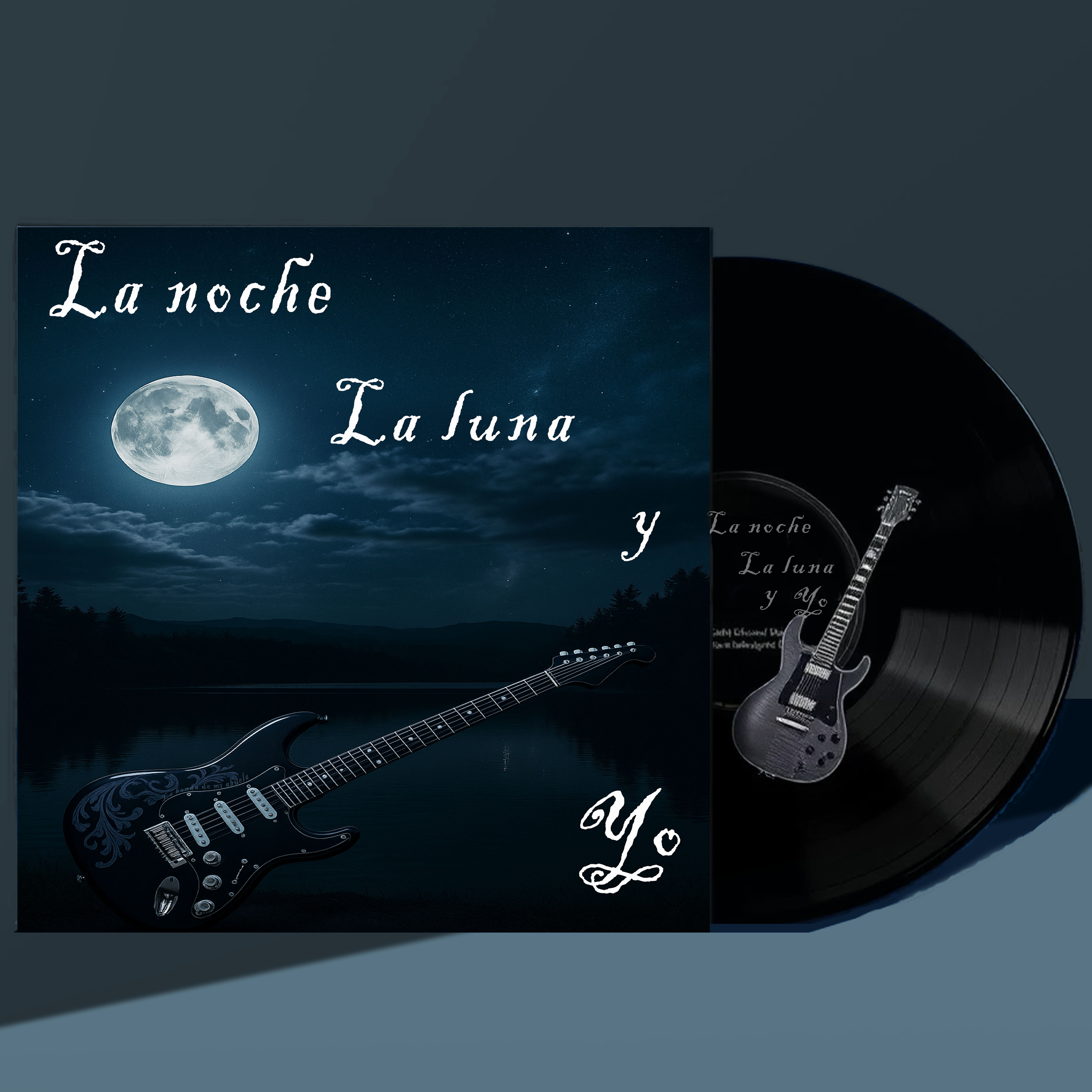 Portada del álbum La noche la luna y yo
